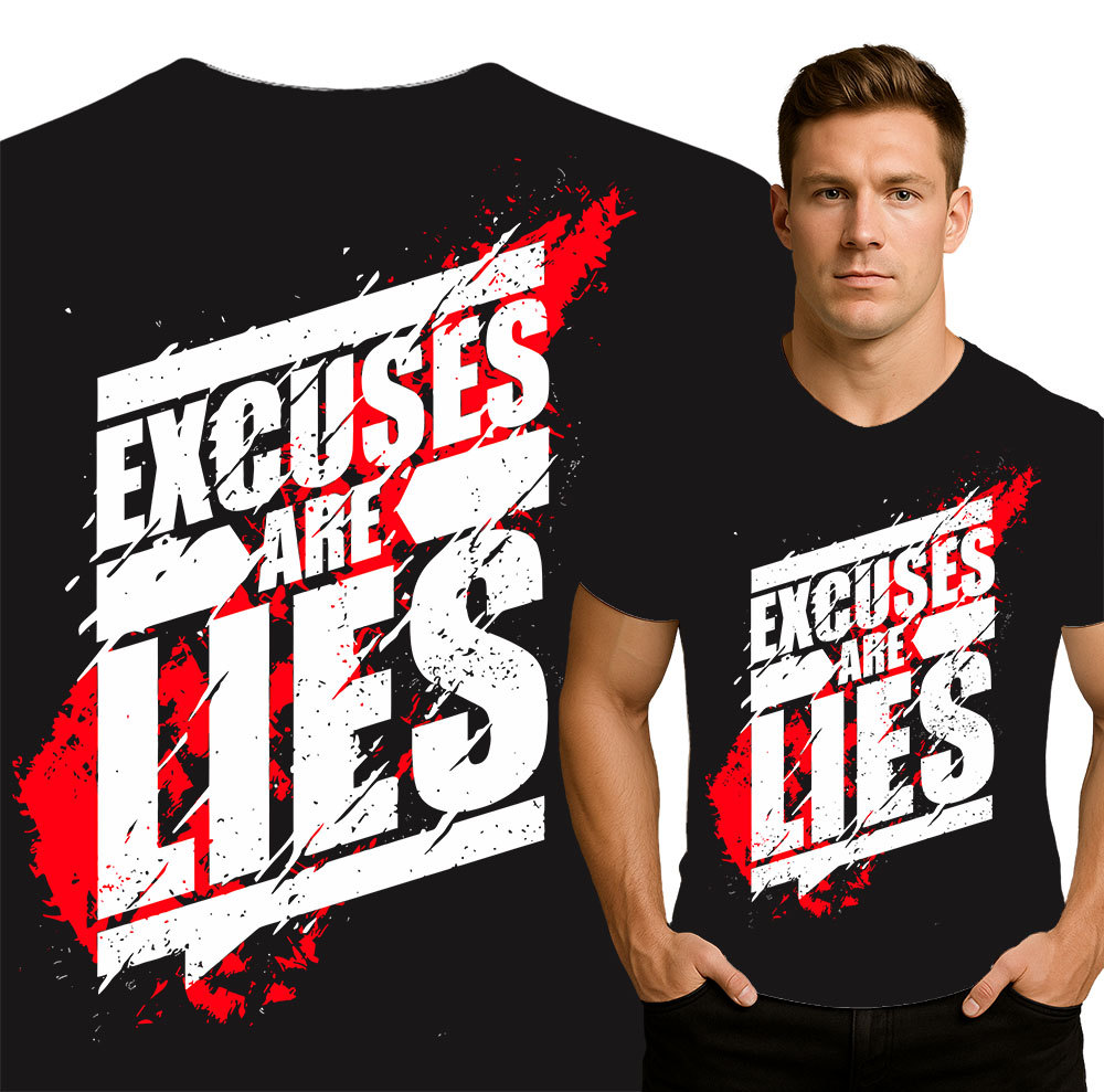 'Ecuses are lieas'