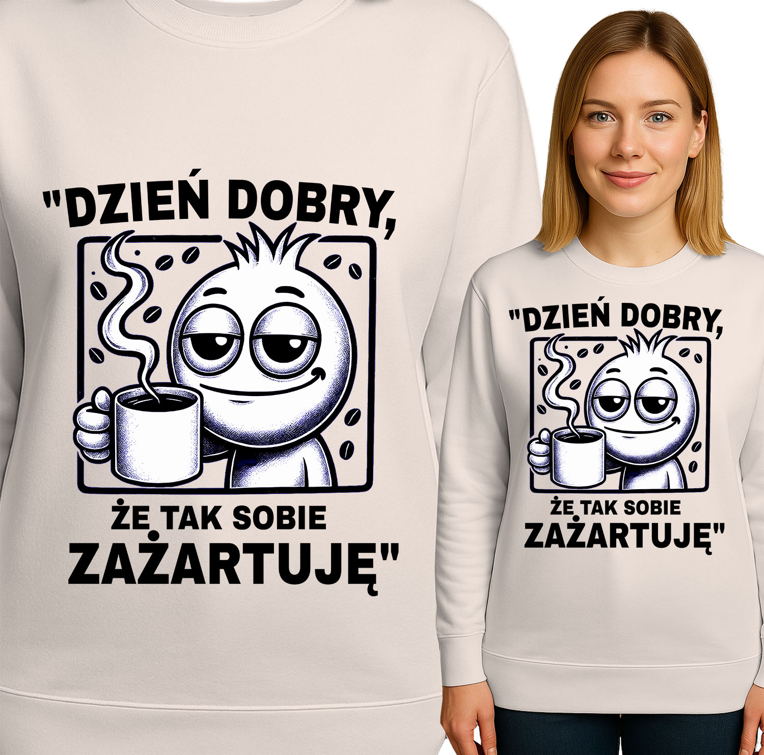 'Dzień dobry, że tak sobie zażartuję'