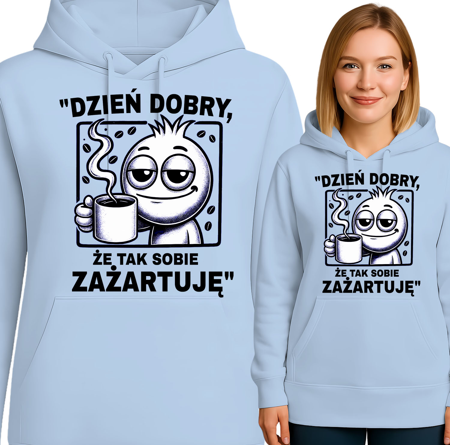 'Dzień dobry, że tak sobie zażartuję'