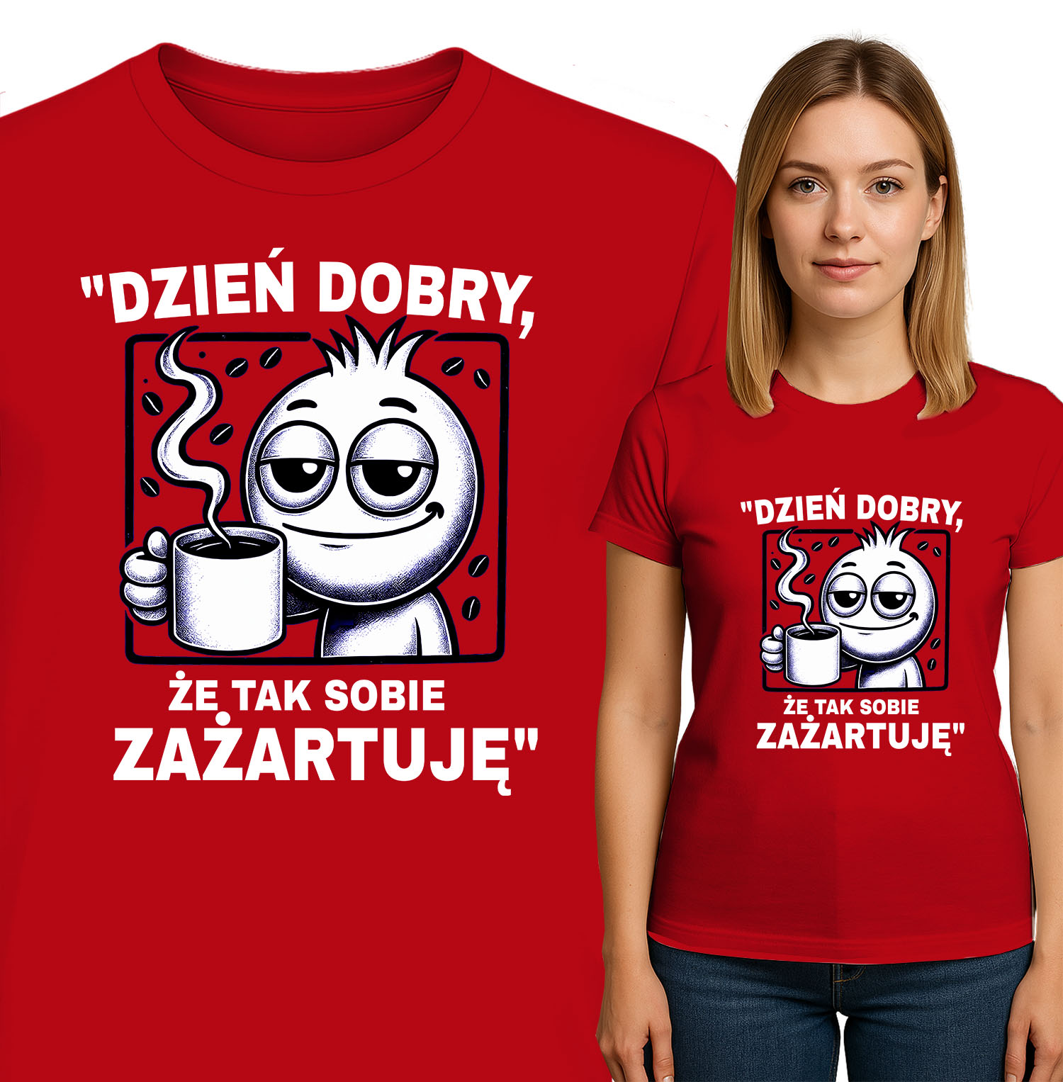 'Dzień dobry, że tak sobie zażartuję'