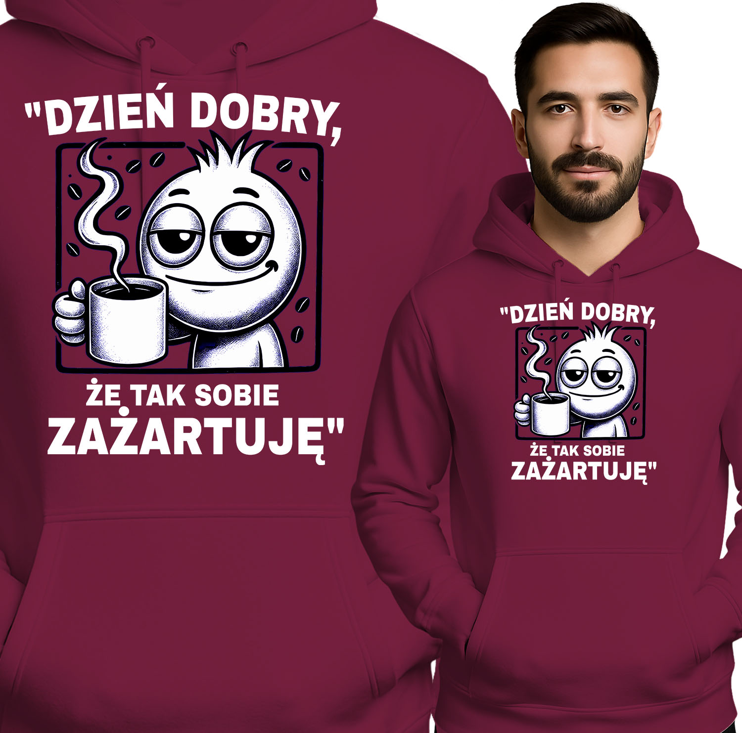 'Dzień dobry, że tak sobie zażartuję'