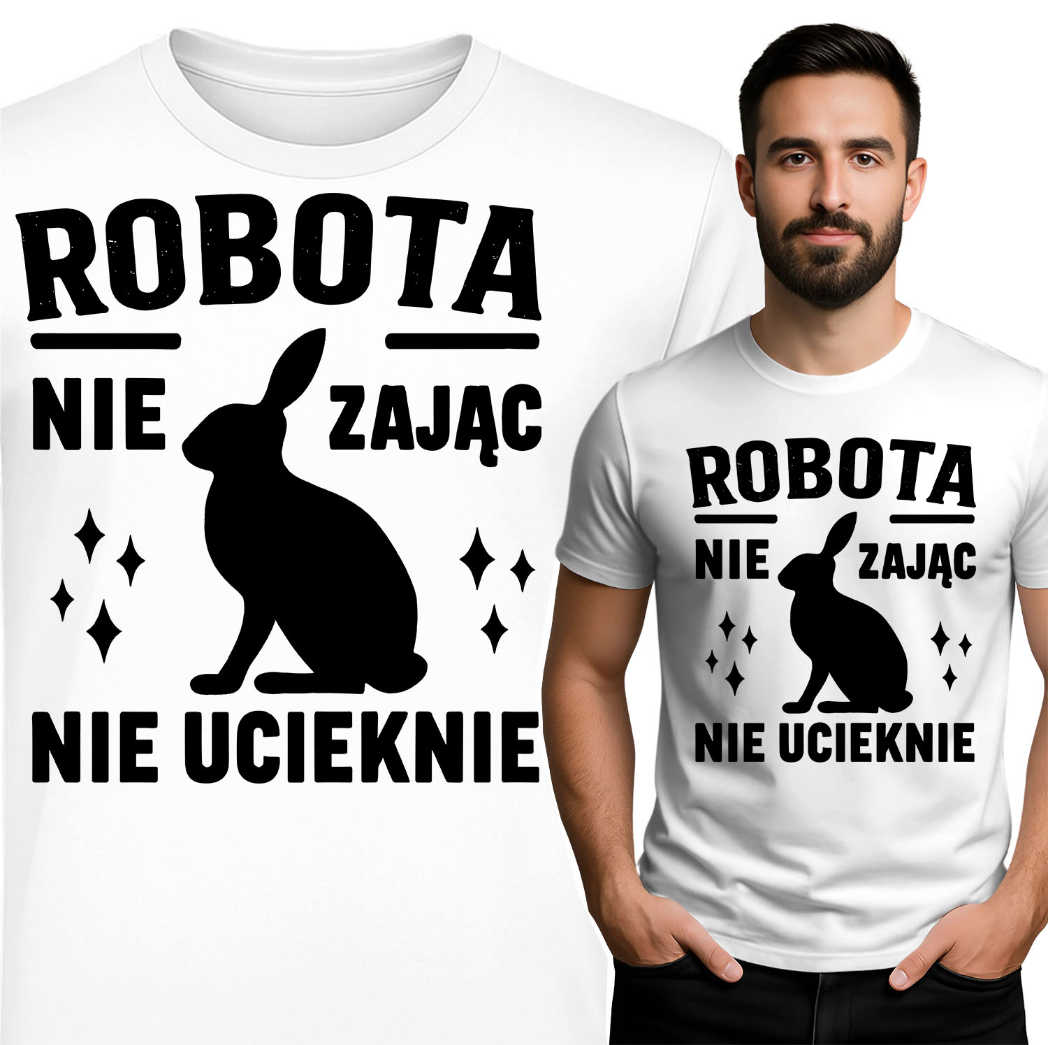 'ROBOTA NIE ZAJĄC NIE UCIEKNIE'