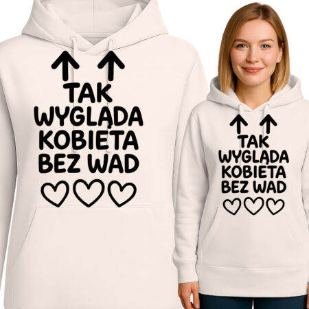 'TAK WYGLĄDA KOBIETA BEZ WAD'