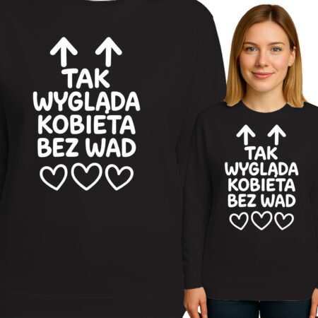 'TAK WYGLĄDA KOBIETA BEZ WAD'