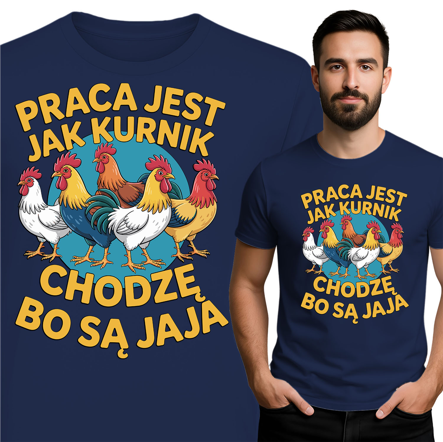 'Praca Jest Jak Kurnik, Chodzę Bo Są Jaja'