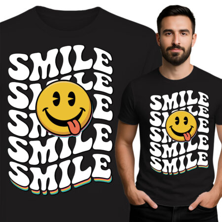 'Smile – Uśmiechnięta Buźka Retro''