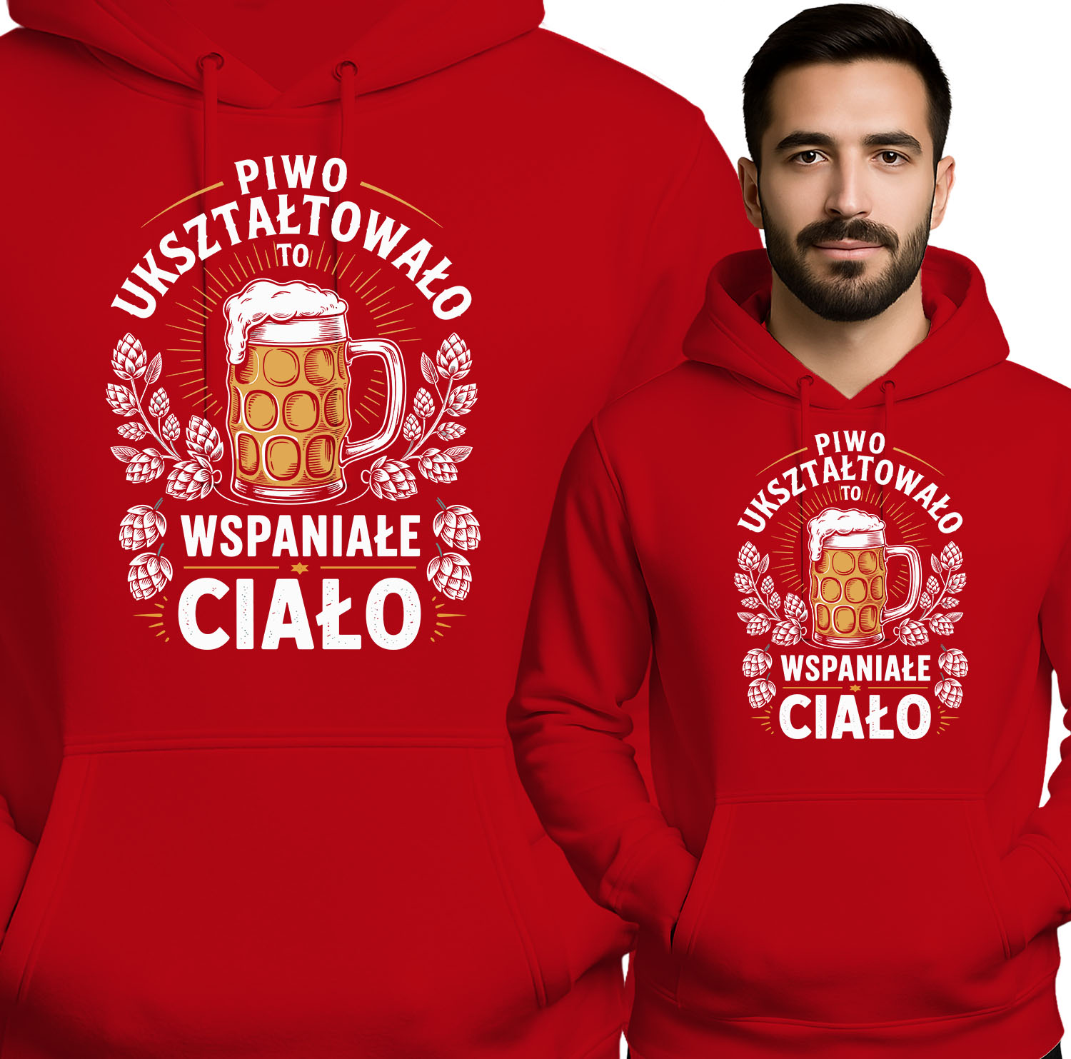'Piwo Ukształtowało To Wspaniałe Ciało'