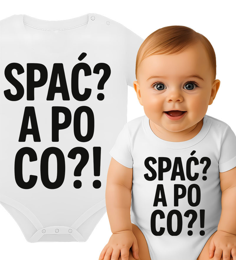 'Spać? A po co?!'