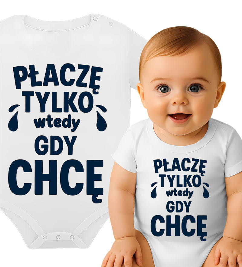 'Płaczę tylko wtedy, gdy chcę'