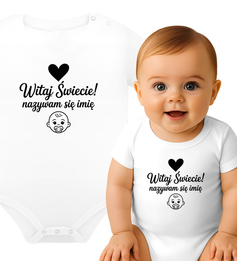 'Witaj Świecie! nazywam się imię'