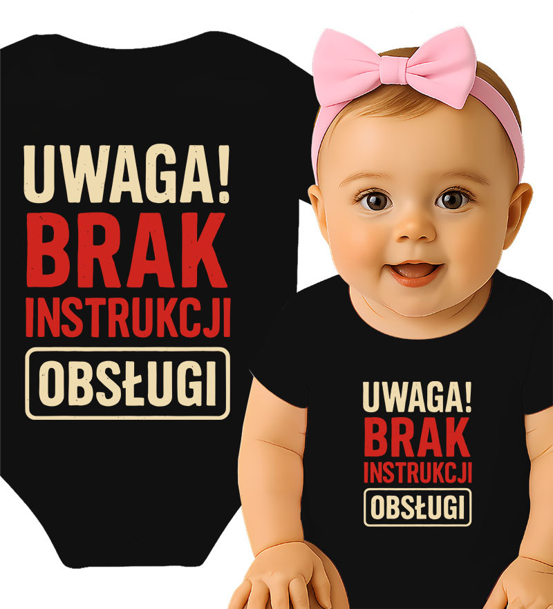 'Uwaga! Brak instrukcji obsługi'