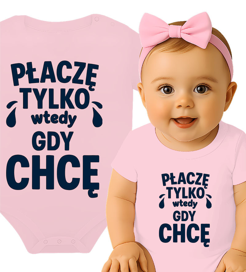 'Płaczę tylko wtedy, gdy chcę'