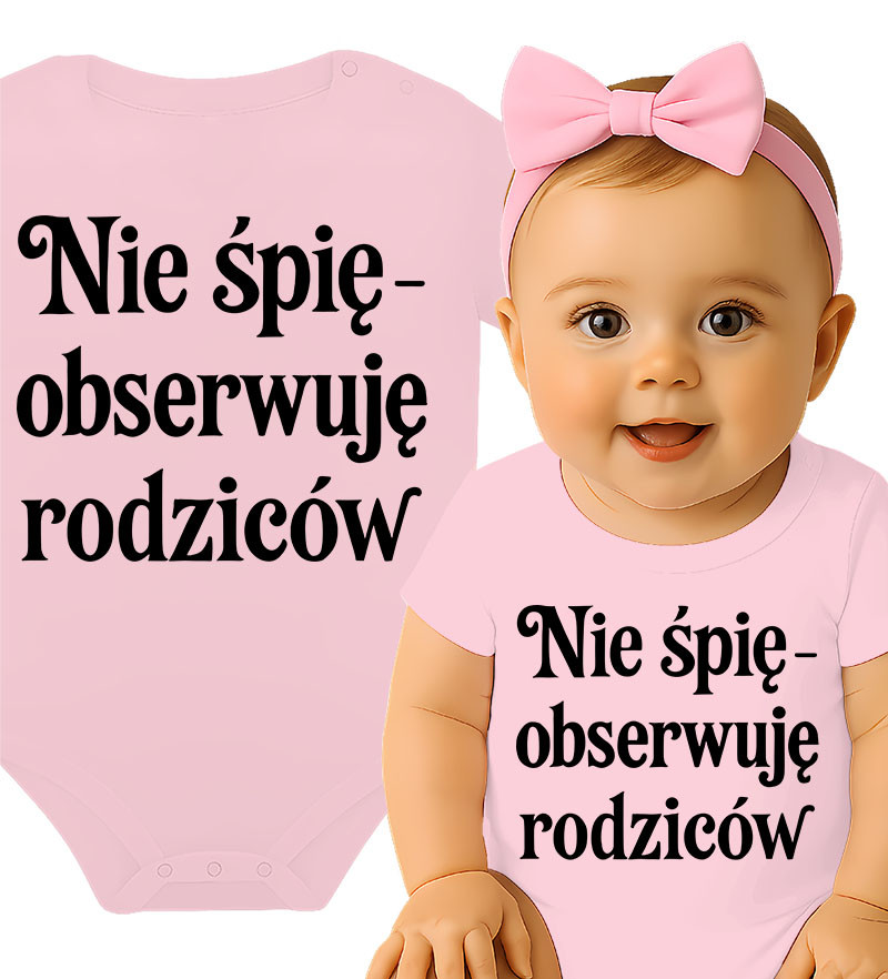 'Nie śpię – obserwuję rodziców'