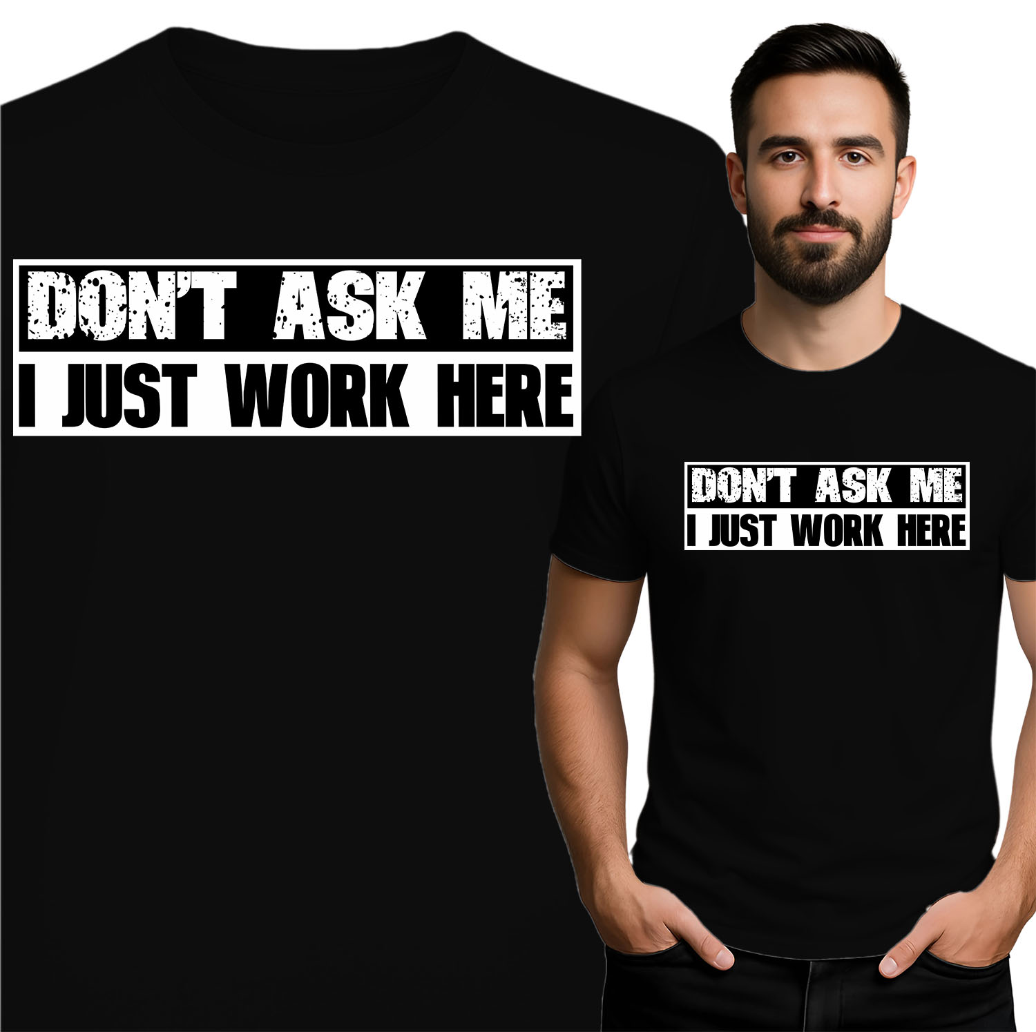 'Don't Ask Me, I Just Work Here'