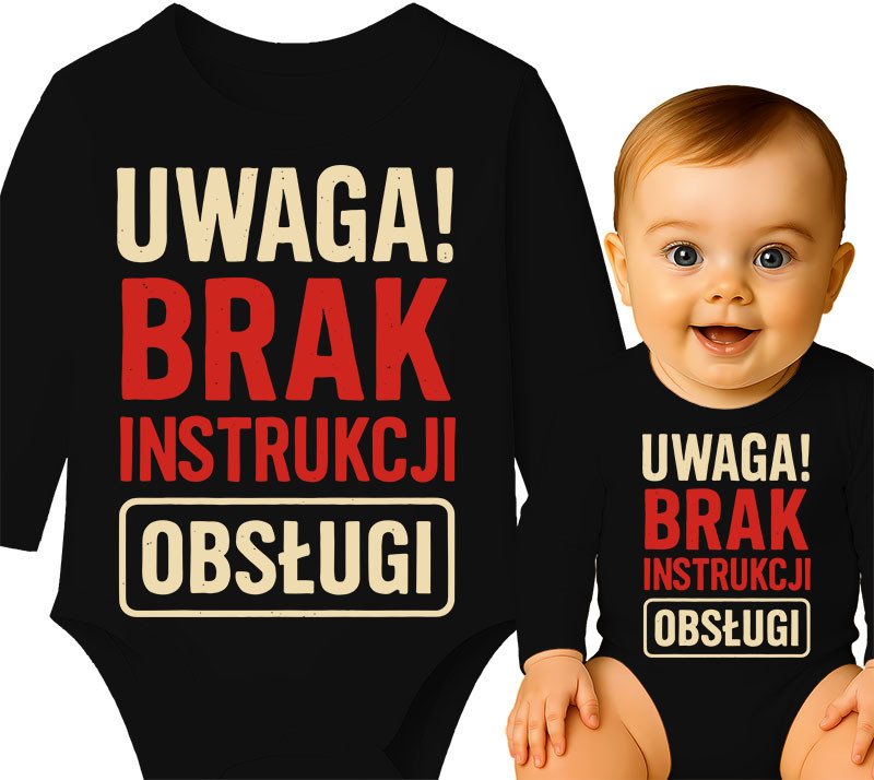 'Uwaga! Brak instrukcji obsługi'
