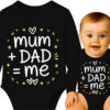 ' MUM and DAD equals to ME '