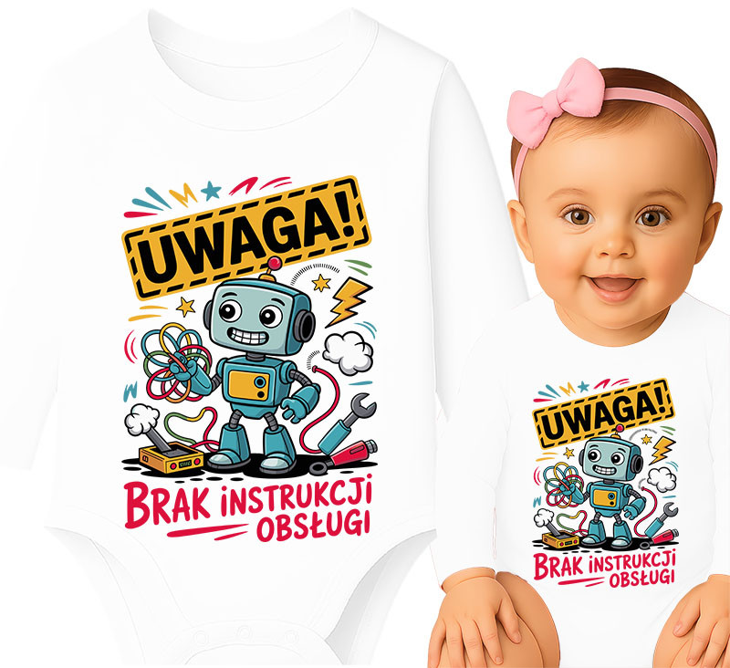 'UWAGA! Brak instrukcji obsługi'