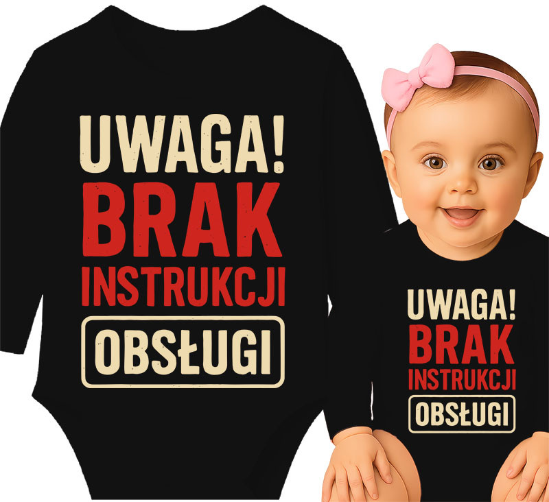 'Uwaga! Brak instrukcji obsługi'