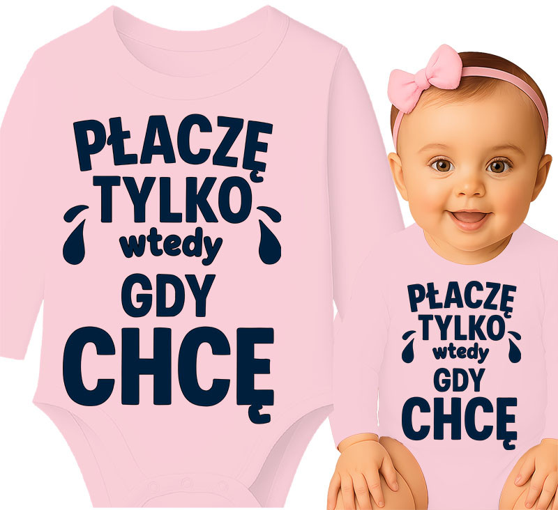 'Płaczę tylko wtedy, gdy chcę'