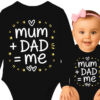 ' MUM and DAD equals to ME '