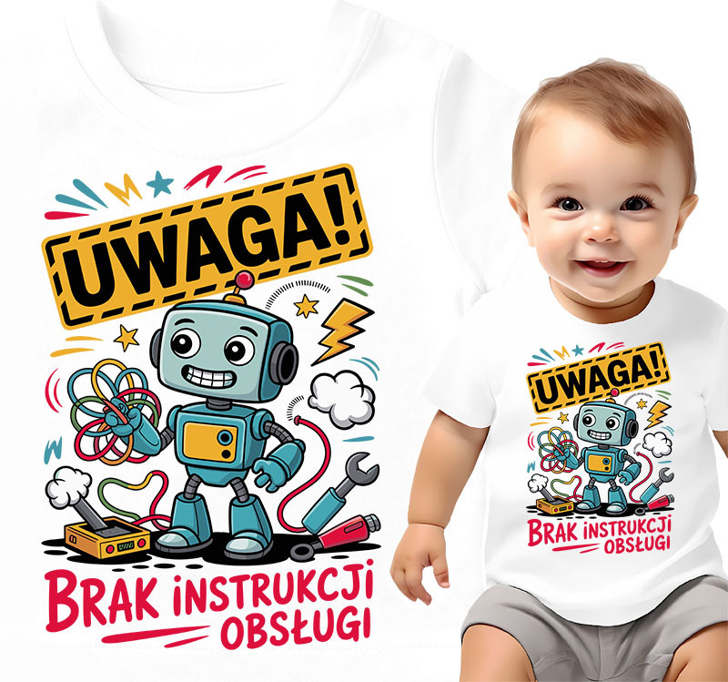 'UWAGA! Brak instrukcji obsługi'