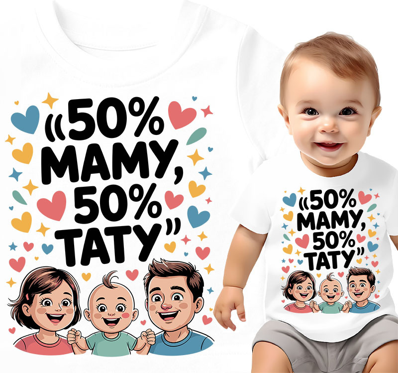 '50% Mamy, 50% Taty'
