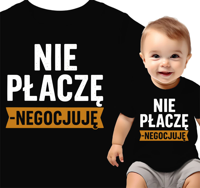 'Nie płaczę – negocjuję'