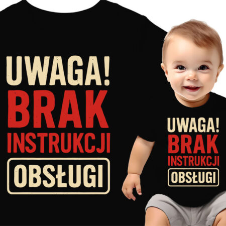 'Uwaga! Brak instrukcji obsługi'