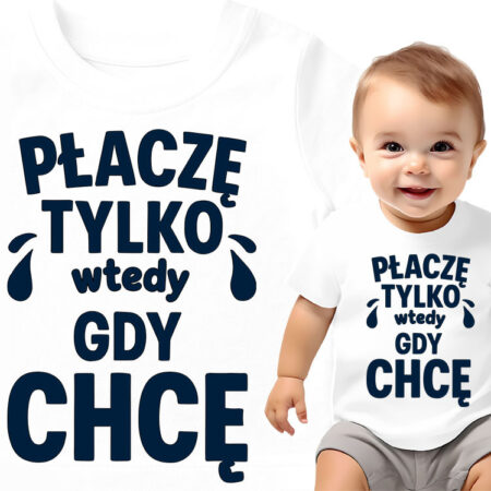 'Płaczę tylko wtedy, gdy chcę'