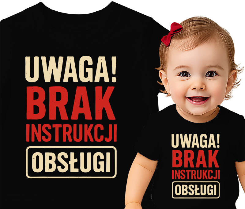 'Uwaga! Brak instrukcji obsługi'