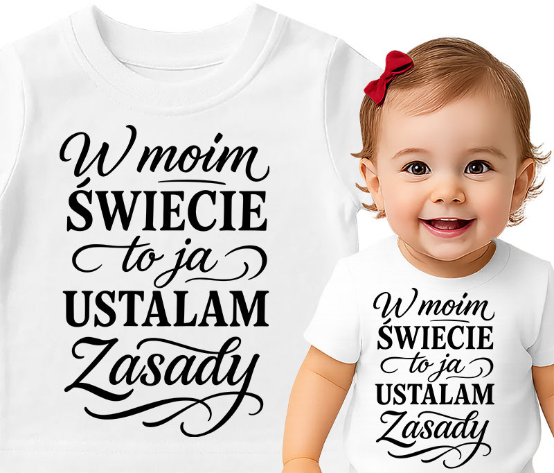 'W moim ŚWIECIE to ja USTALAM Zasady'