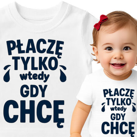 'Płaczę tylko wtedy, gdy chcę'