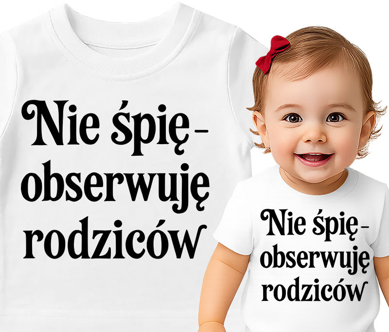'Nie śpię – obserwuję rodziców'