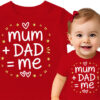 ' MUM and DAD equals to ME'