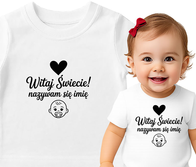 'Witaj Świecie! nazywam się imię'