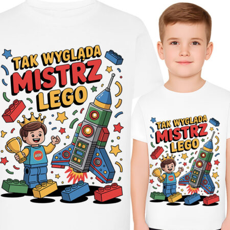 'TAK WYGLĄDA MISTRZ LEGO'