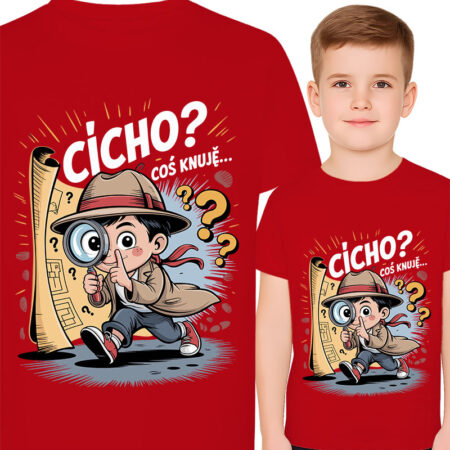 'CICHO? COŚ KNUJĘ…'