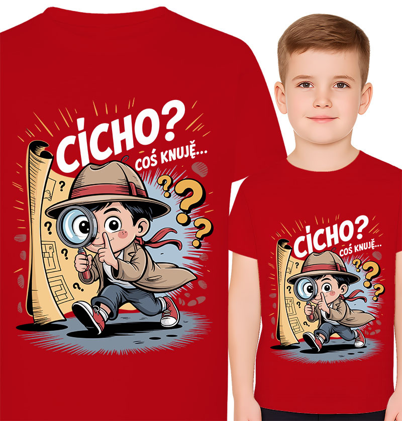 'CICHO? COŚ KNUJĘ…'