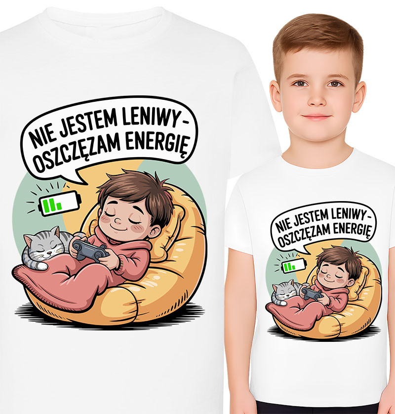 'Nie jestem leniwy – oszczędzam energię'