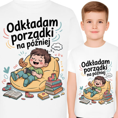 'Odkładam porządki na później'