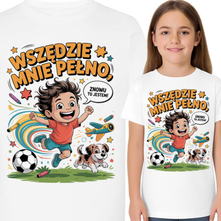 'Wszędzie mnie pełno, znowu tu jestem!'
