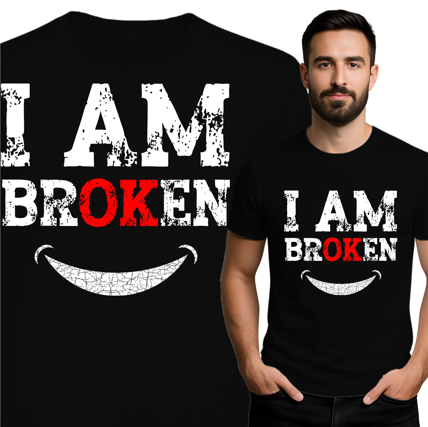 'I AM BROKEN'