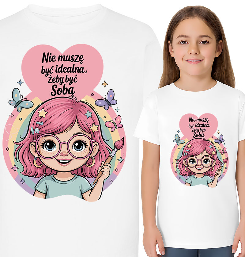 'Nie muszę być idealna, żeby być sobą'