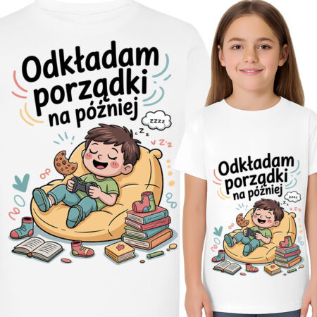 'Odkładam porządki na później'