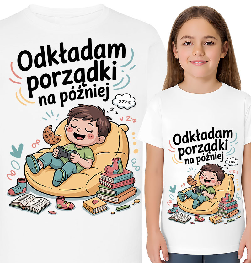 'Odkładam porządki na później'