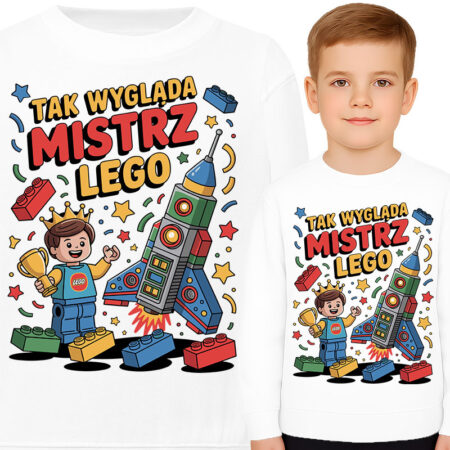 'TAK WYGLĄDA MISTRZ LEGO'