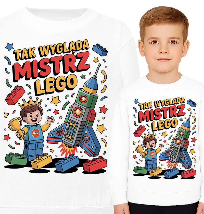 'TAK WYGLĄDA MISTRZ LEGO'