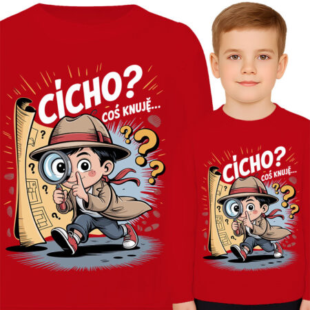 'CICHO? COŚ KNUJĘ…'
