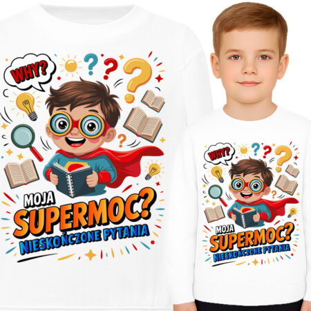 'Moja Supermoc? Nieskończone Pytania'