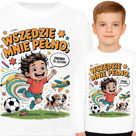 'Wszędzie mnie pełno, znowu tu jestem!'